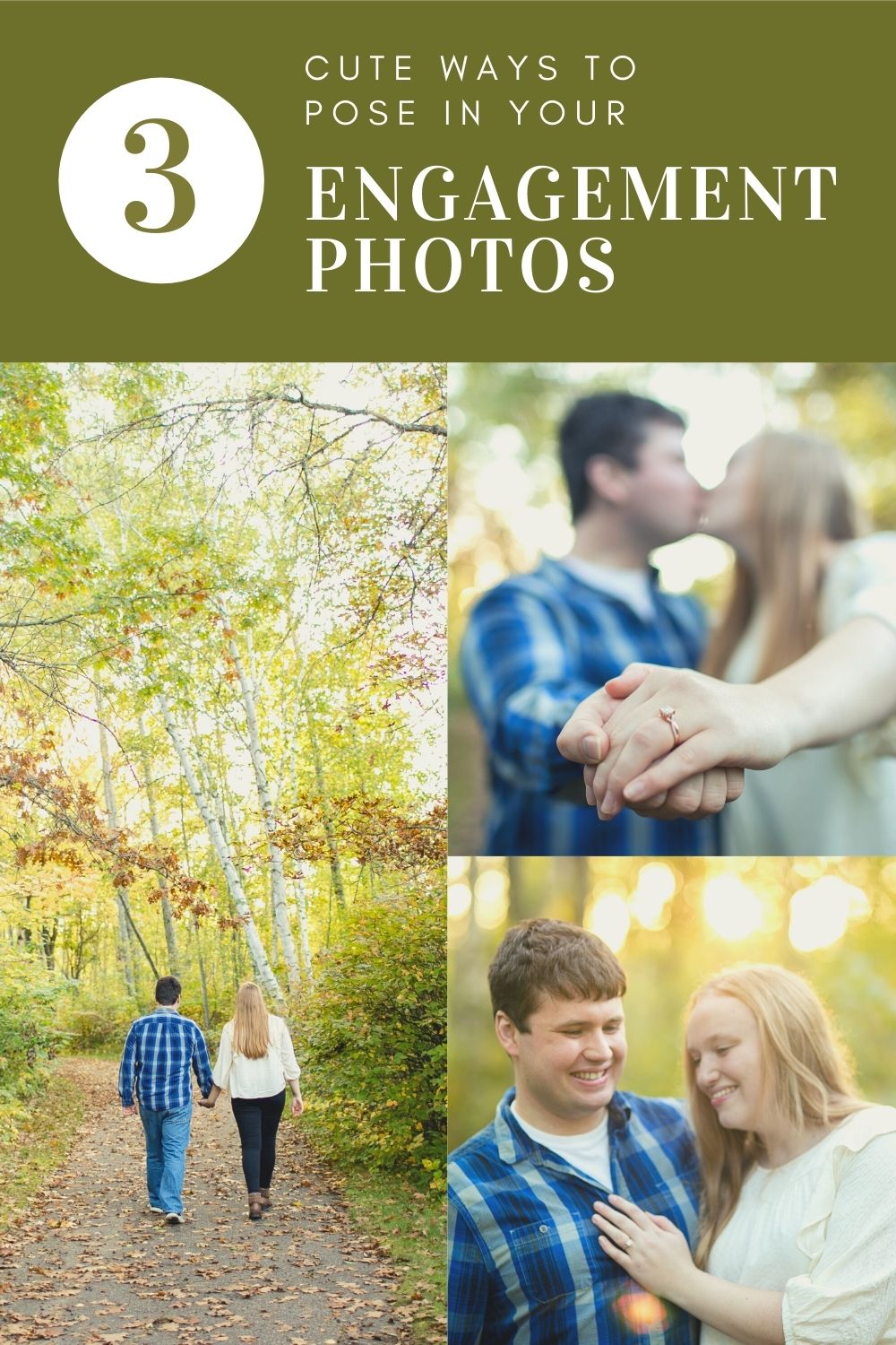 3 Cute Ways to Pose in your engagement photos – Amy Kate Photography